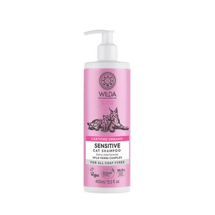 Wilda Sensitive Cat Schampo 400 ml