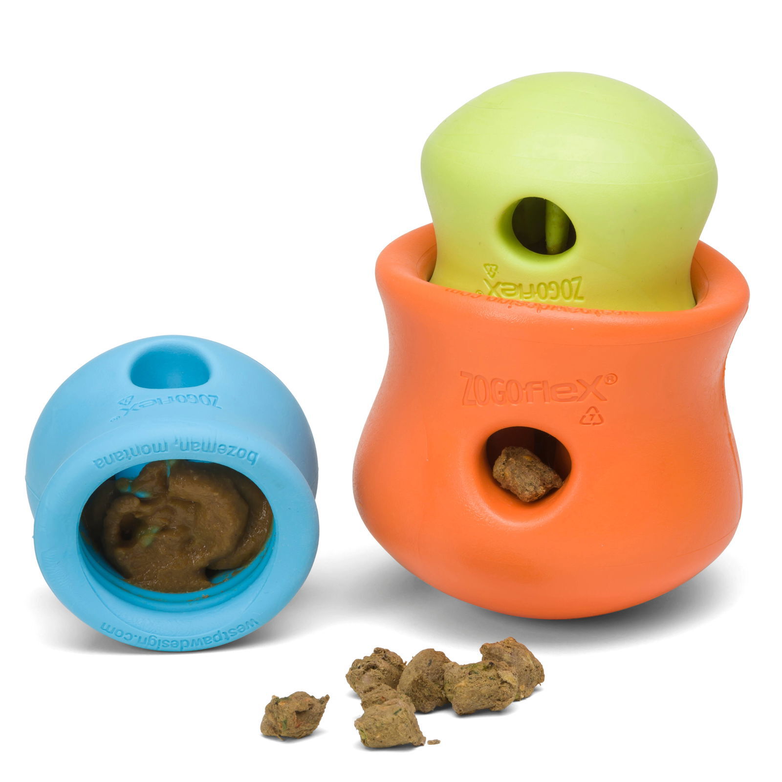 West Paw Toppl tangerine orange