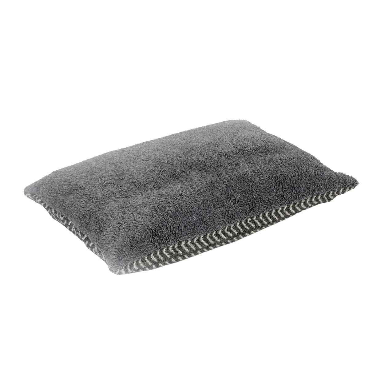 Dog bed Danish design Sherpa Fleece Charcoal Arrows