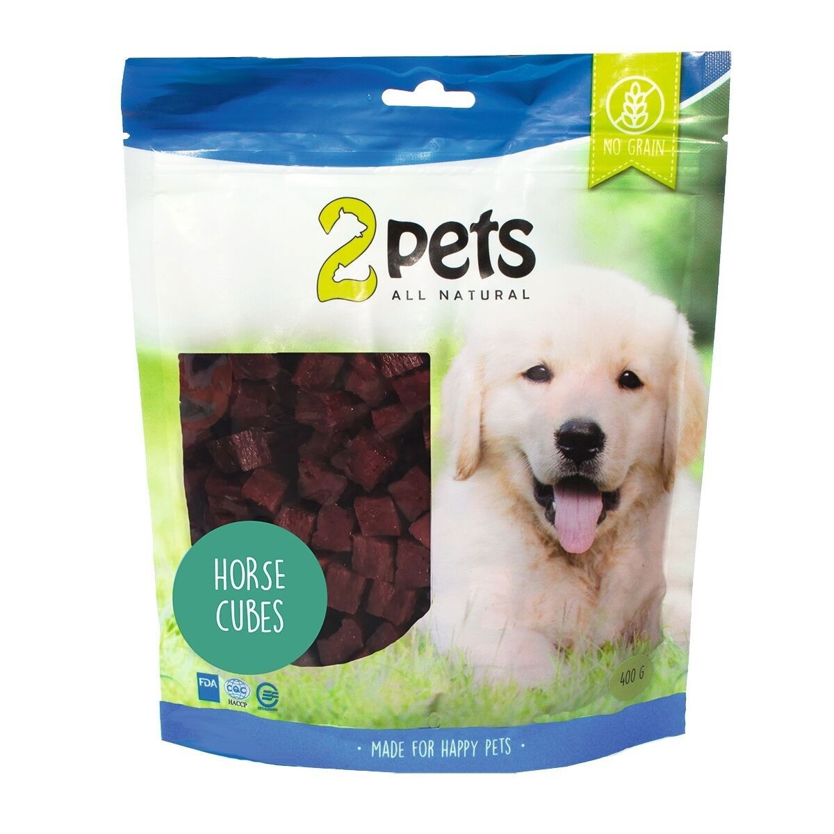 2pets Dogsnack Horse Cubes