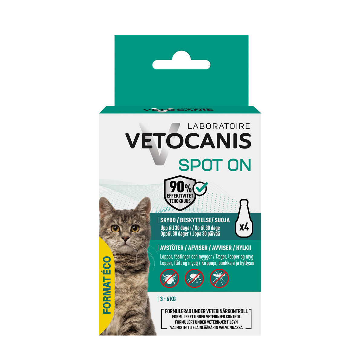 Vetocanis Anti-parasit Spot on Cat