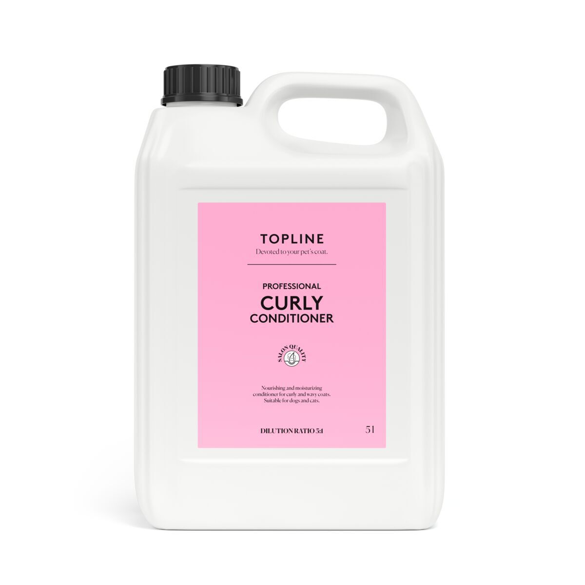 Topline Curly Hundbalsam Professional 5 liter