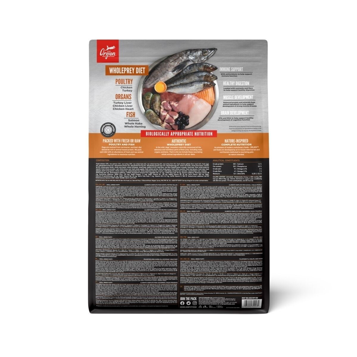 Orijen Dog Puppy Small Breed Poultry&Fish