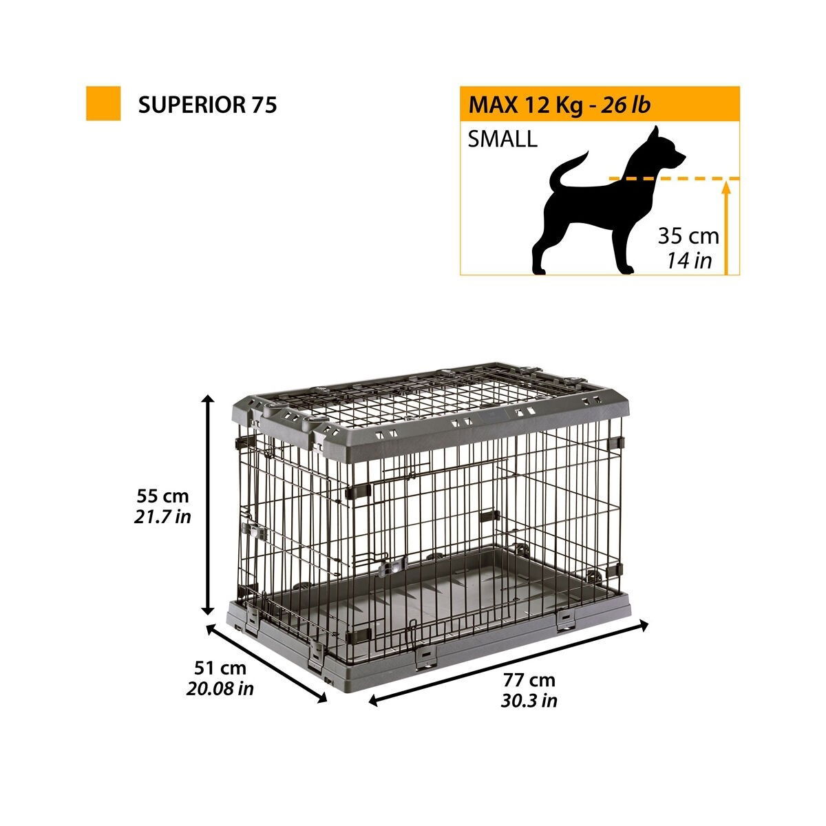 Ferplast Superior dog cage