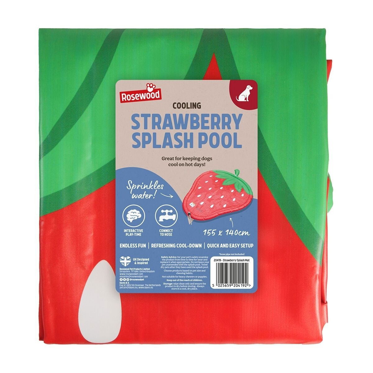 Rosewood Strawberry Splash Mat