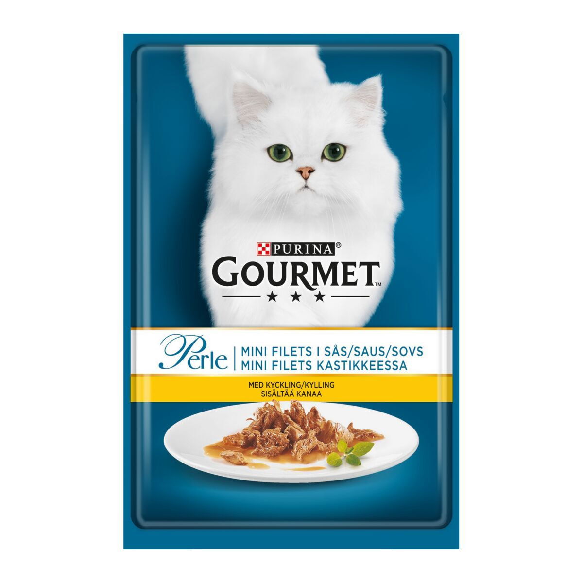 GOURMET PERLE Kyckling 26x85g