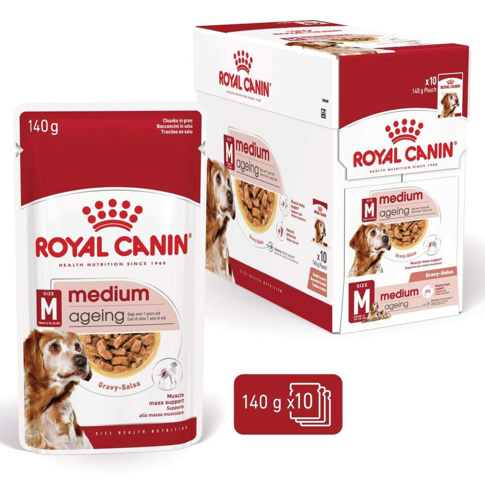 Royal Canin Medium Ageing Gravy våtfoder för hund
