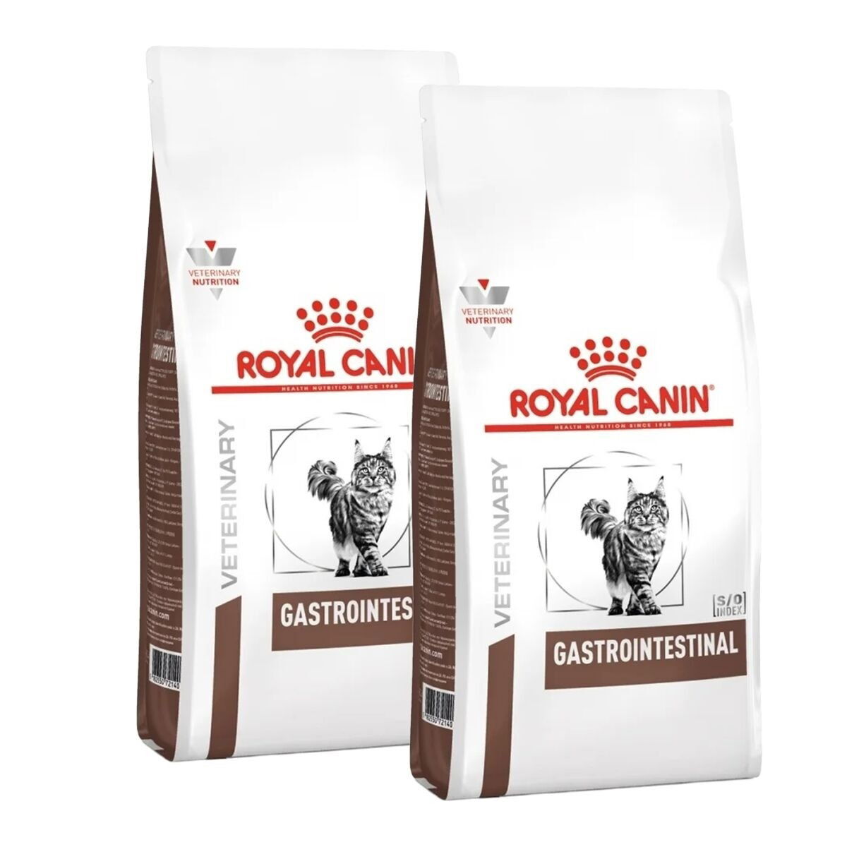 Royal Canin Veterinary Diets Cat Gastrointestinal 2x4 kg | Veterinärfoder | DogStyle
