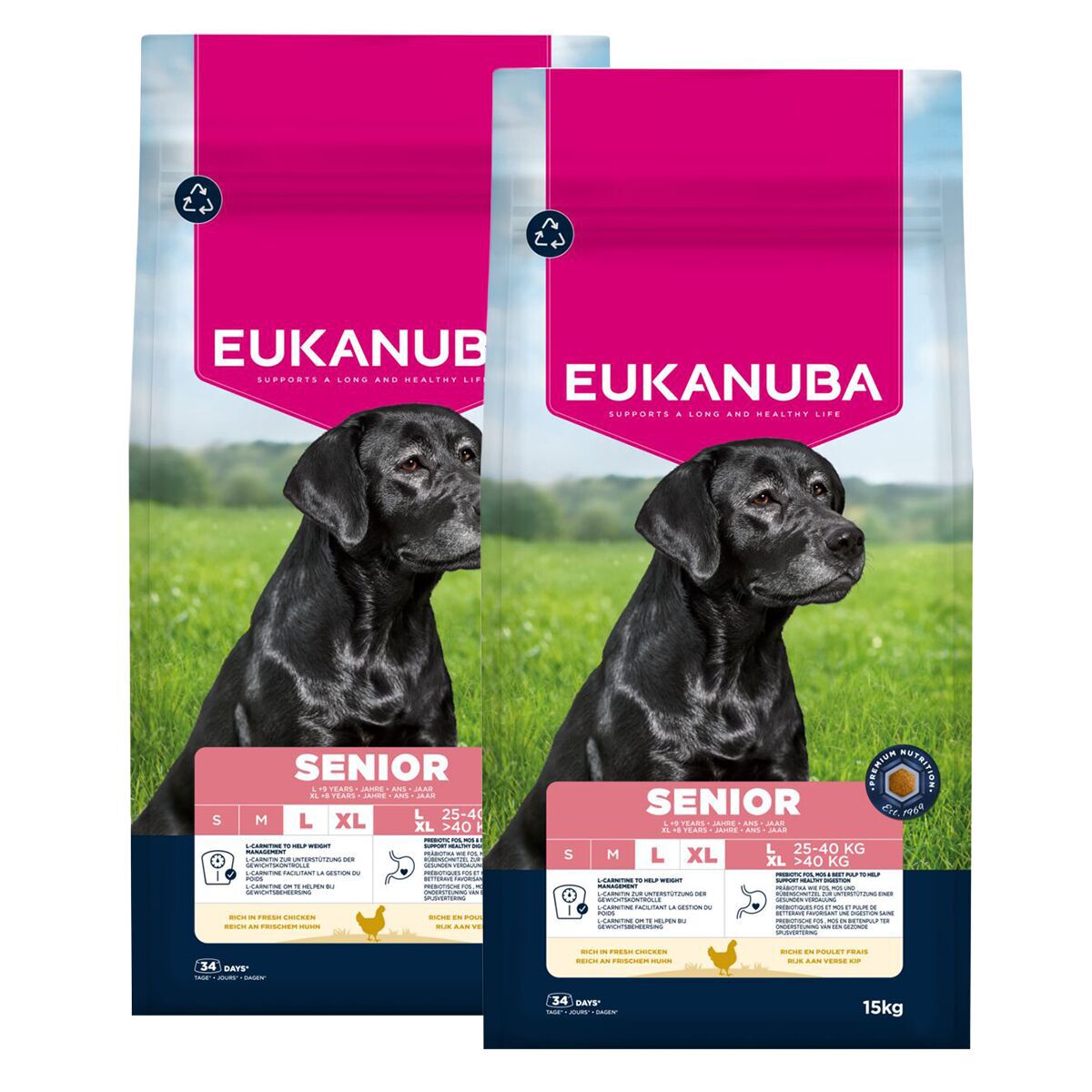 Eukanuba Dog Senior Large 2 x 15kg