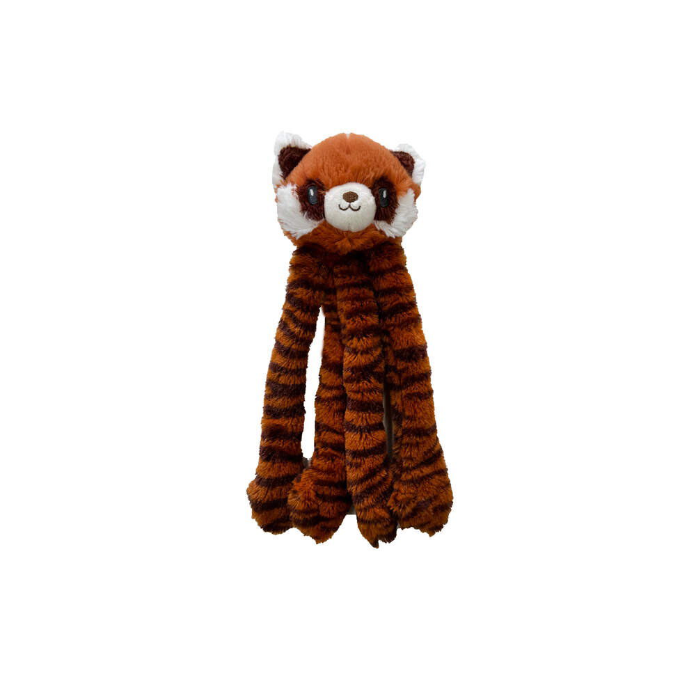 Bark-a-Boo Wild World crinkle long legs red panda