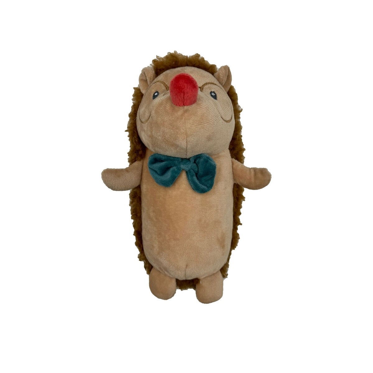 Bark-A-Boo Mistletoe Cabin plush hedgehog