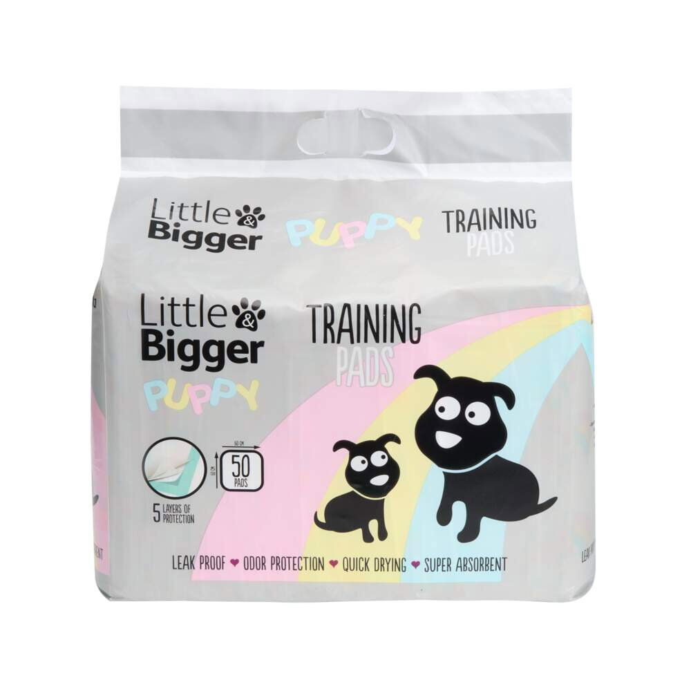 Little&Bigger Puppy Basics Training pads 50pcs 60x60cm