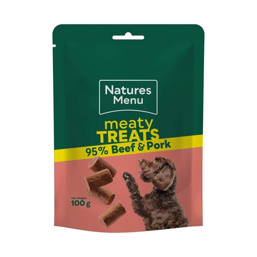 Natures Menu Hundgodis Nötkött & Fläsk 100 g