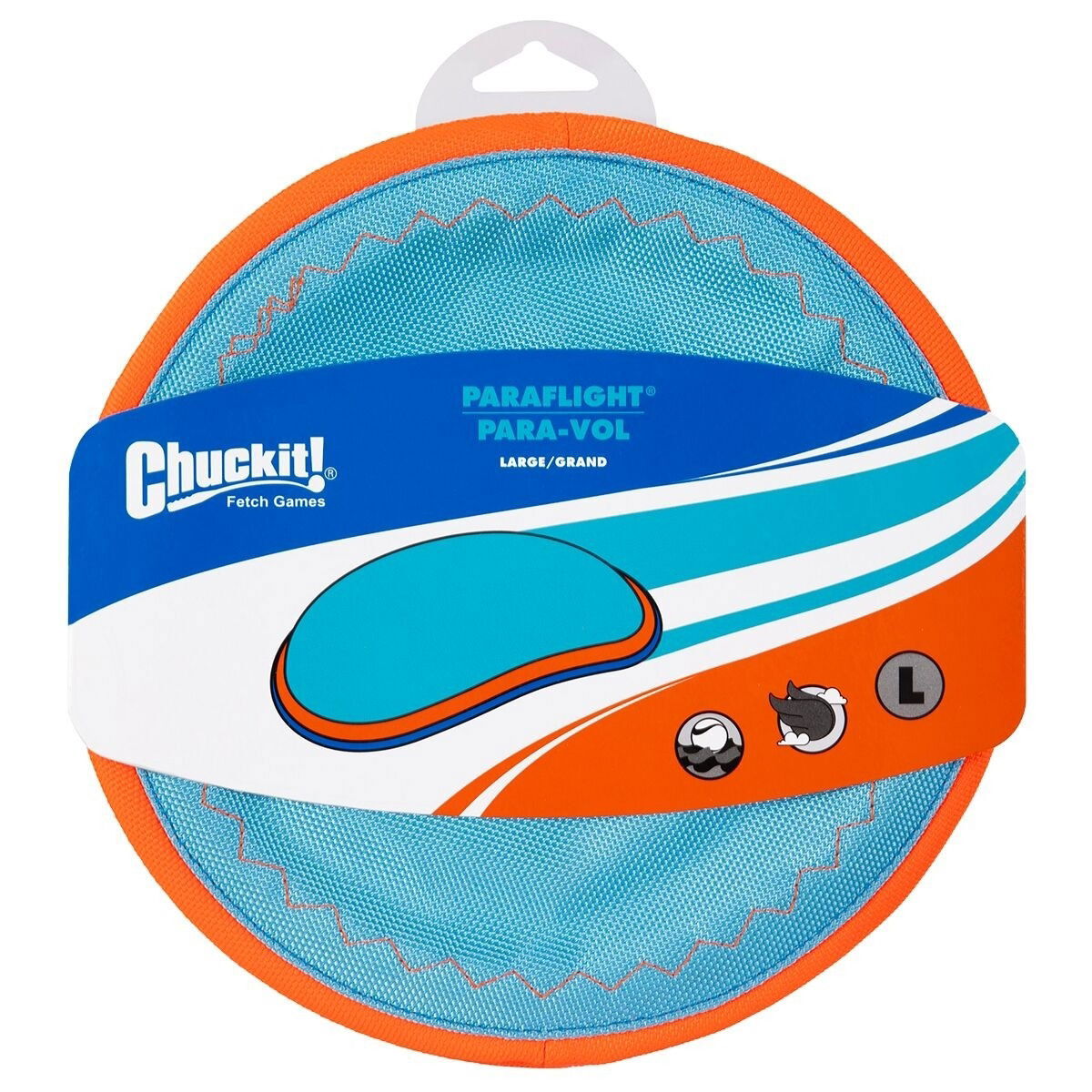 Chuckit MaxGlow Paraflight L