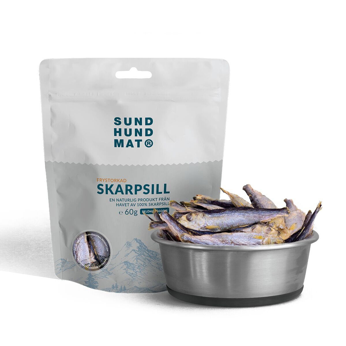 SH Frystorkad Skarpsill 60g