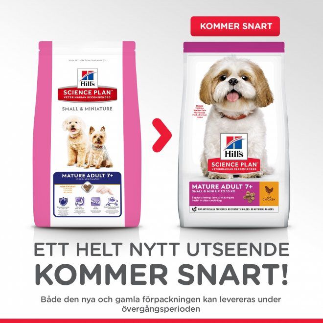 Hill's Science Plan Dog 7+Mature Small & Mini