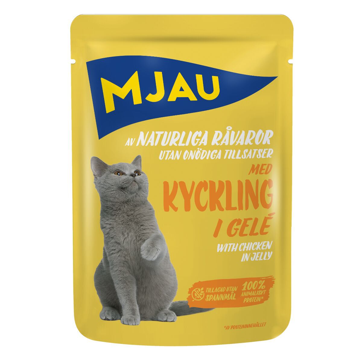 Mjau Gelé med Kyckling