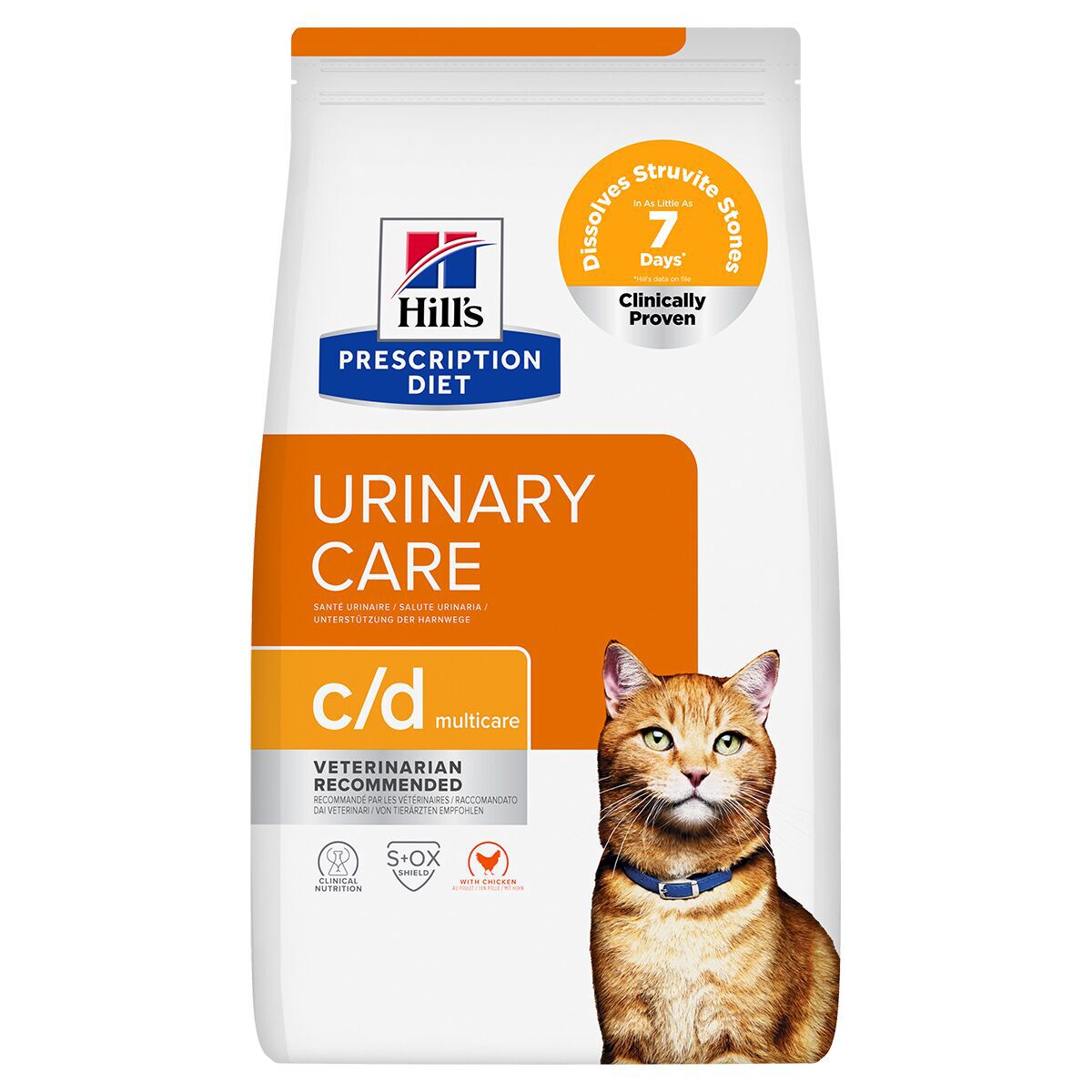 Hill's Prescription Diet Feline c/d Urinary Care Multicare Chicken