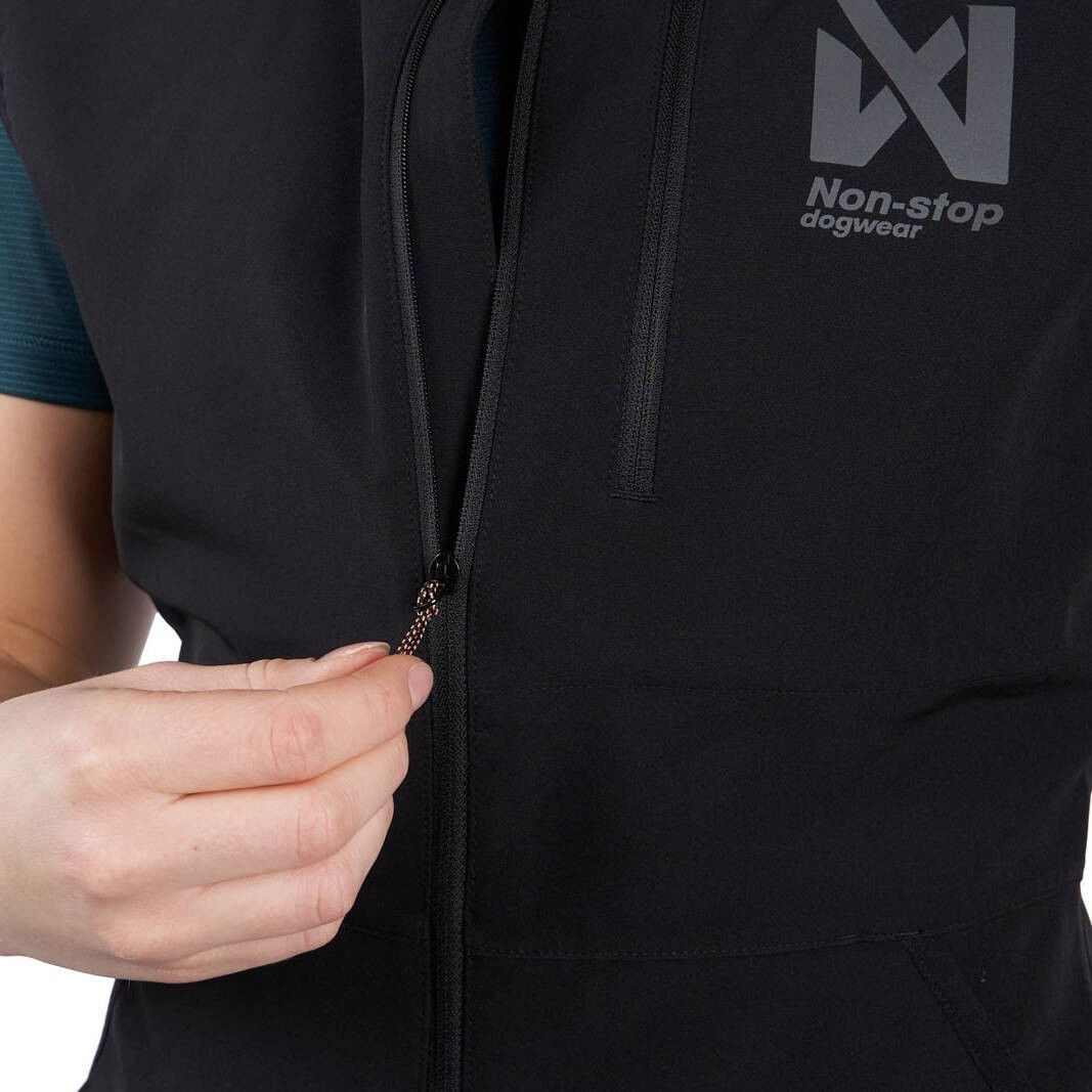 Non-stop dogwear Obedience vest light black