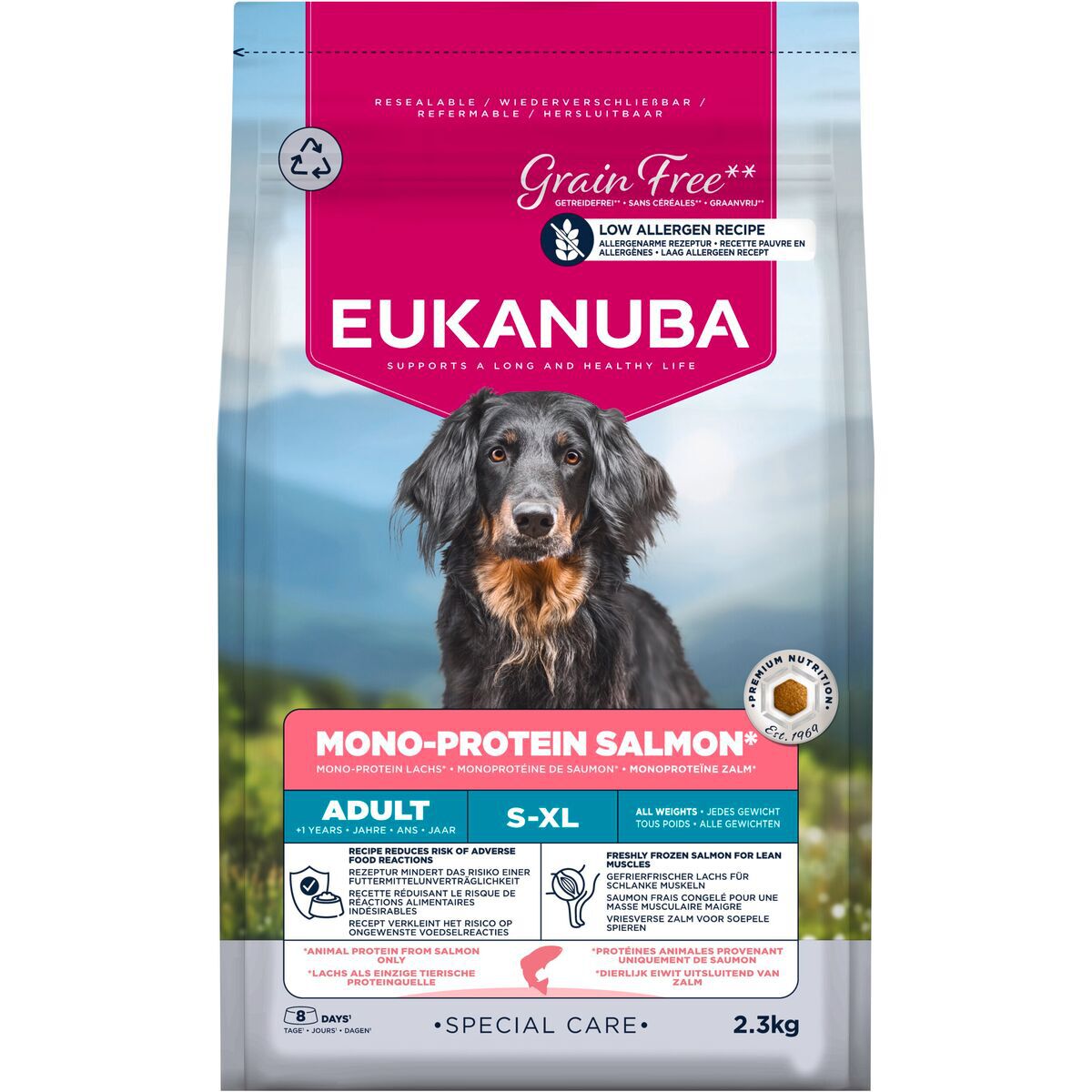 Eukanuba Special Care Mono-Protein Adult Salmon - Ekonomipack: 2 x 2,3 kg