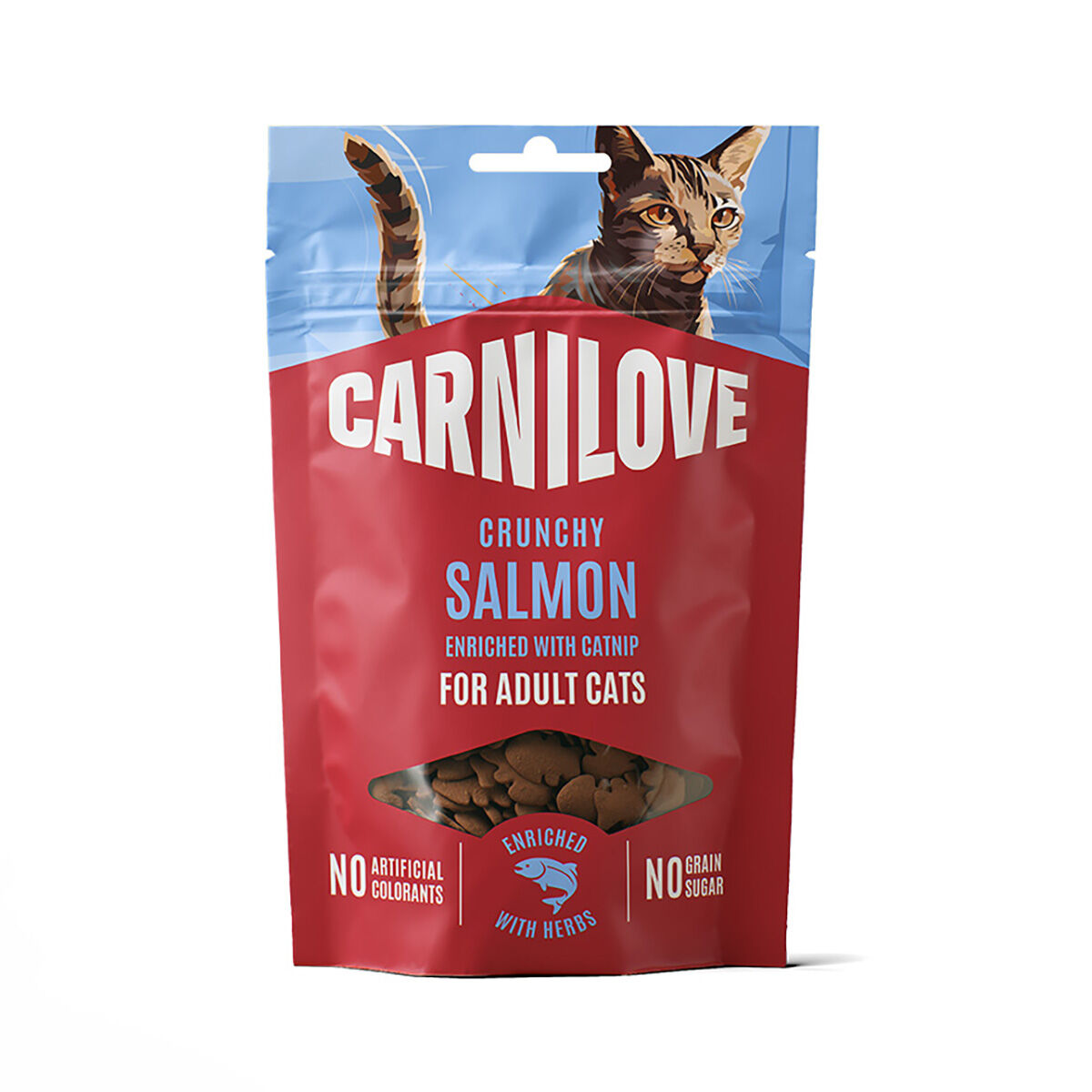 Carnilove Cat Crunchy Snack Salmon enriched with Catnip - 50 g