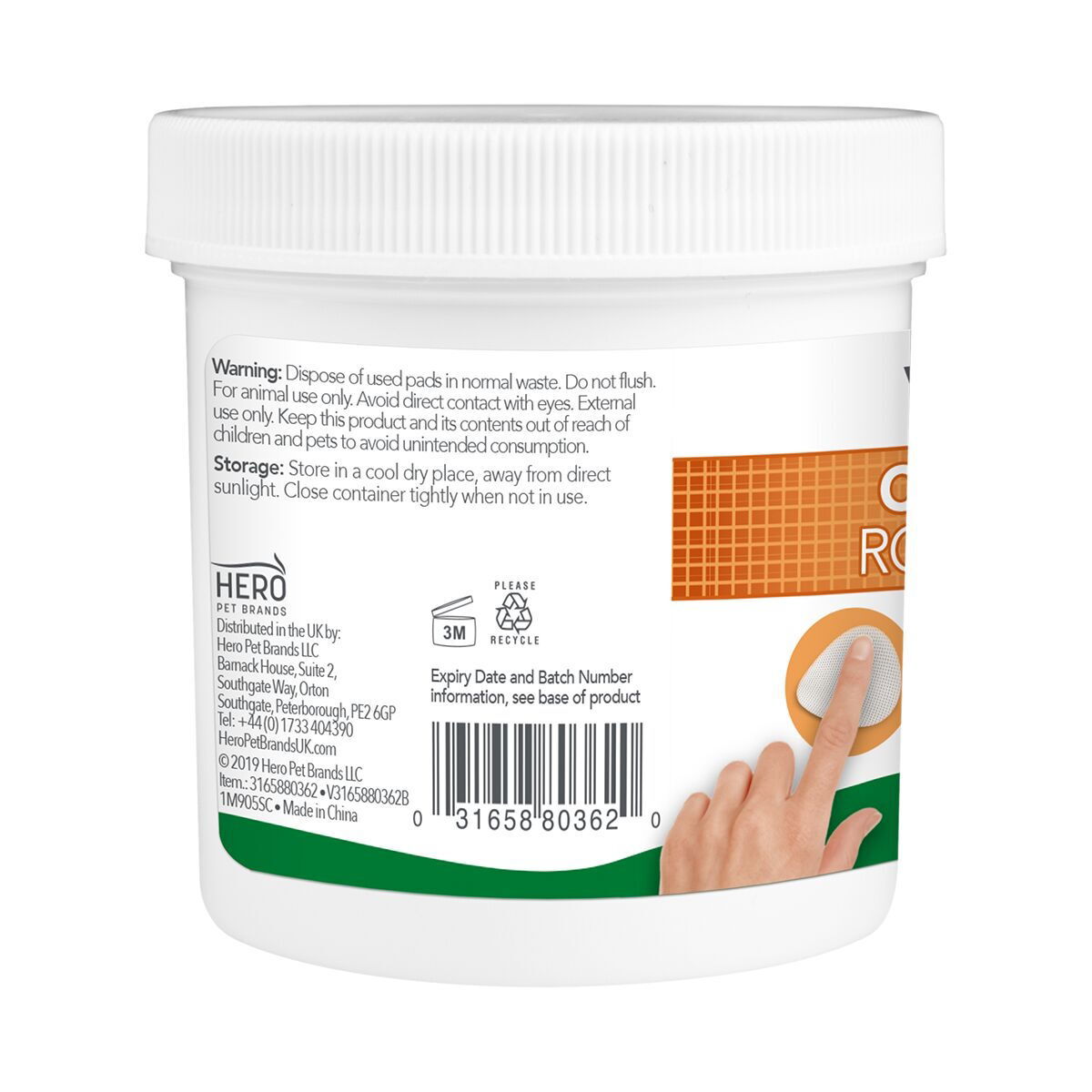 Vet's Best Clean Eye Round Pads