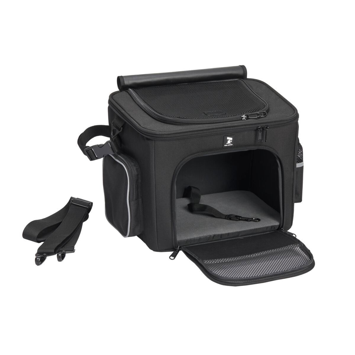 Feel Active Bicycle basket with metal rack