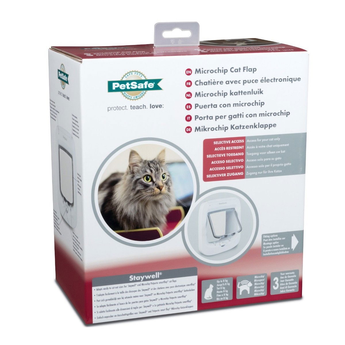 PetSafe Microchip Cat Flap White