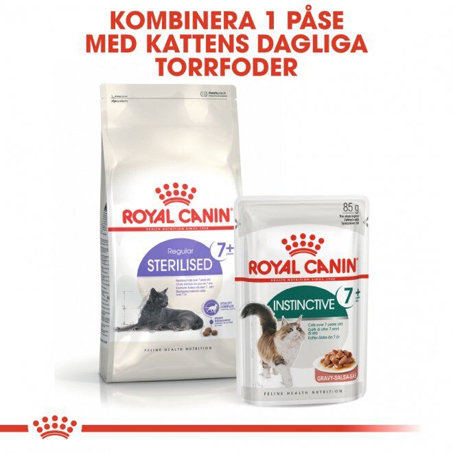 Royal Canin Instinctive 7+ Gravy Ageing våtfoder för katt