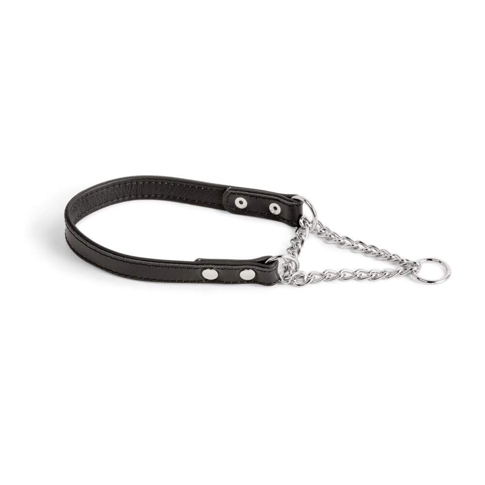 Produktfoto för Feel Basic Vadderat Halsband Halvstryp Svart (2 x 35-50 cm)