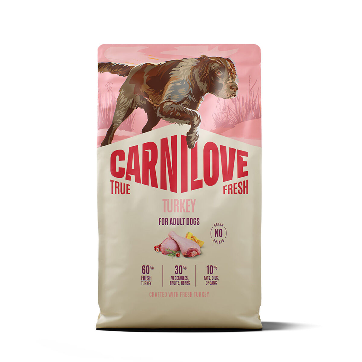 Carnilove True Fresh Dog Adult Turkey Torrfoder till Hund