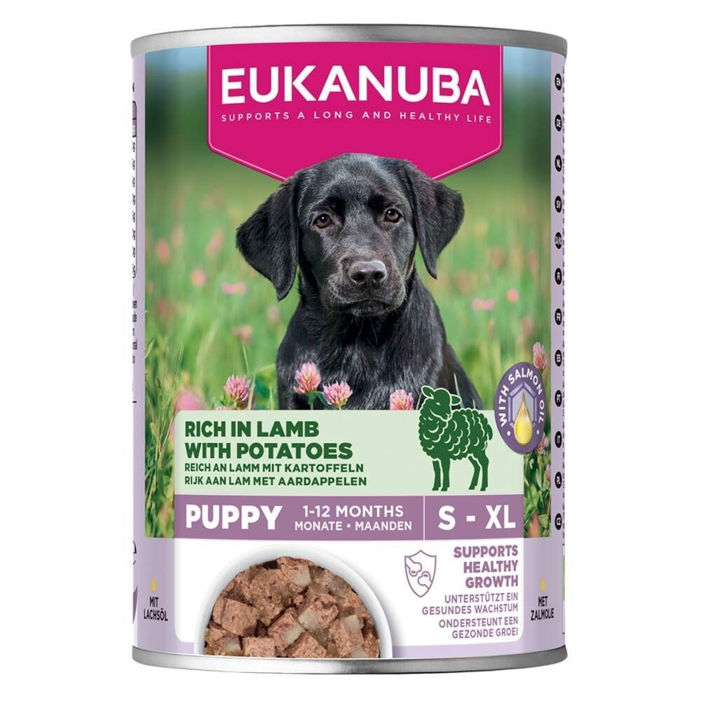 Eukanuba Dog Wet Puppy Lamb with Potatoes 400g