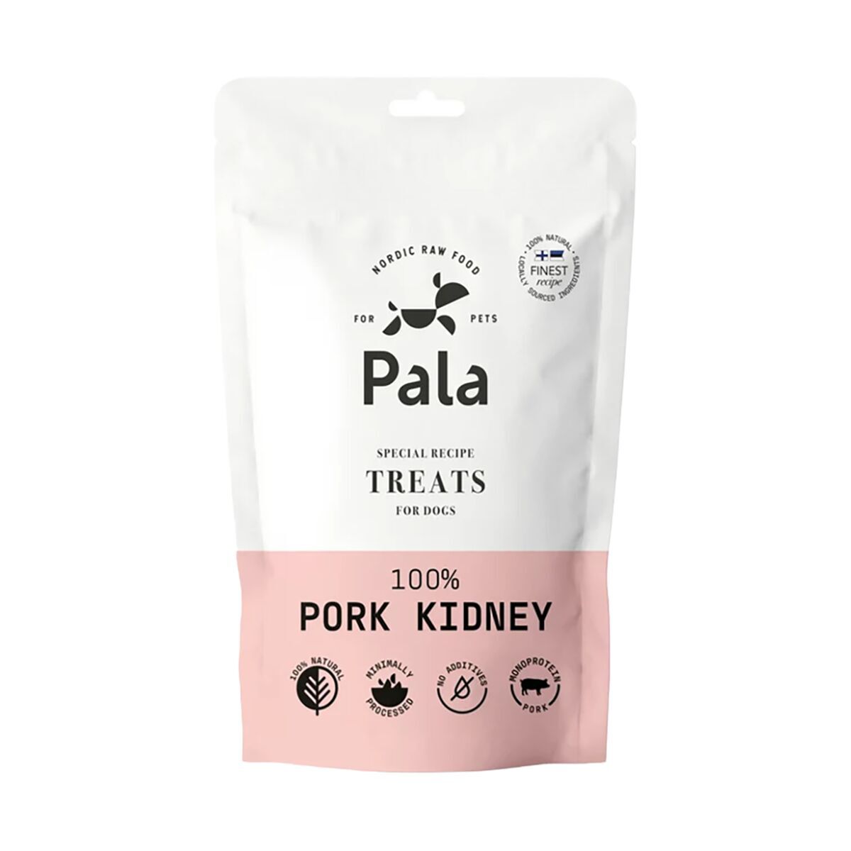 Pala 100% Pork Kidney Lufttorkat Hundgodis 100 g