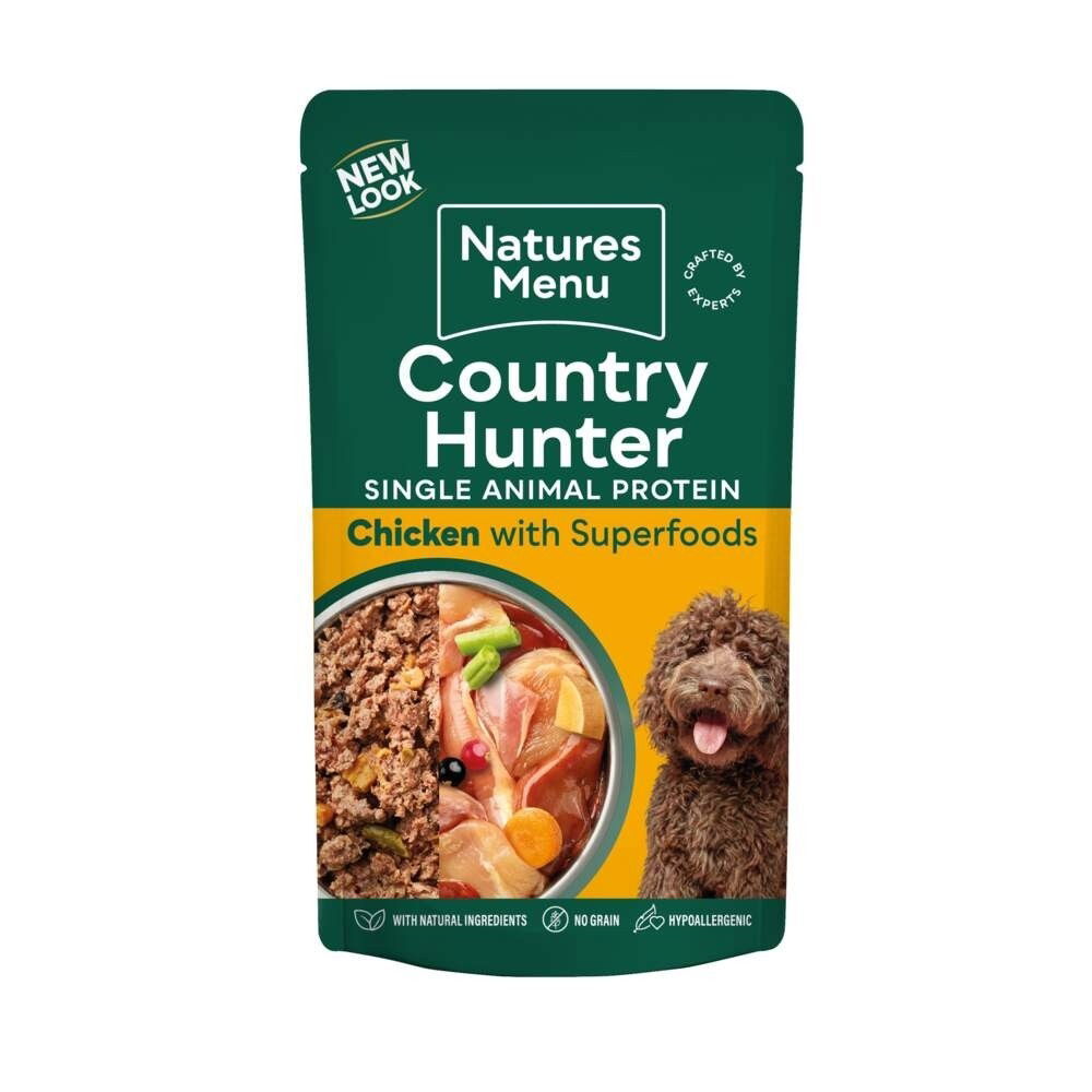 Natures:menu Country Hunter Hund Kyckling 150 g 