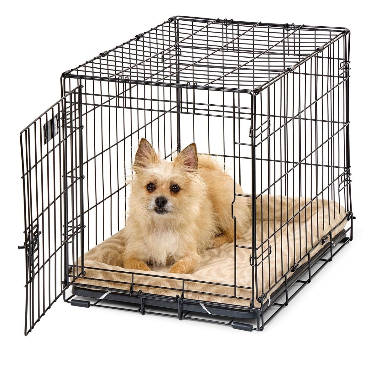 Midwest QuietTime Wave Pet Bed Tan