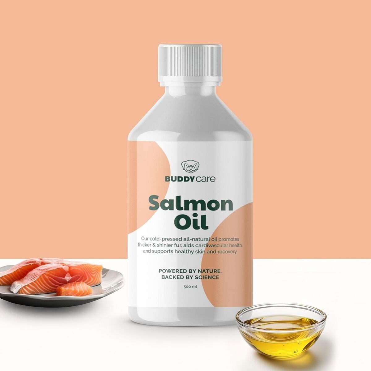 BuddyCare Salmon Oil 500ml