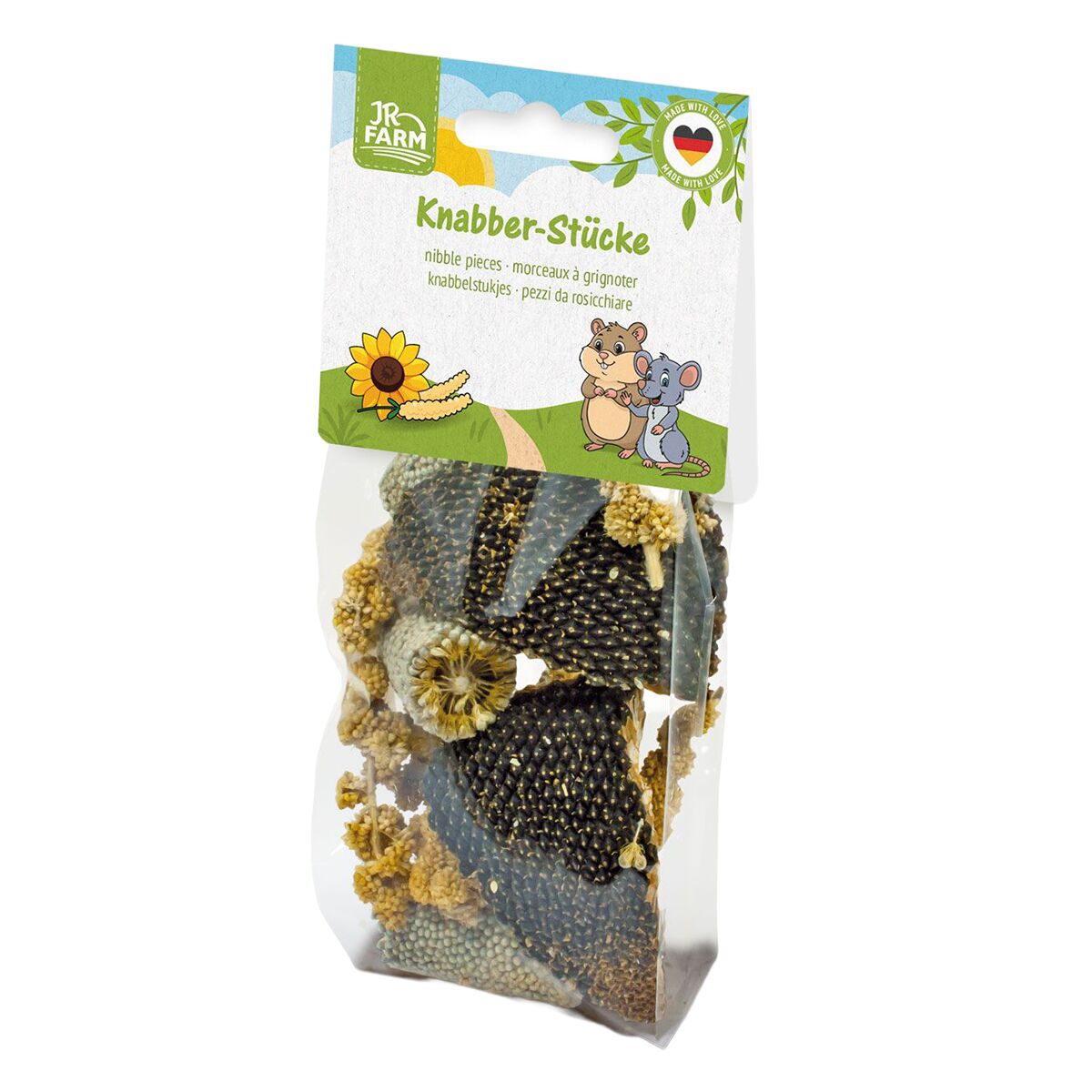 JR Farm Gnagargodis Hirs och Solros 50 g