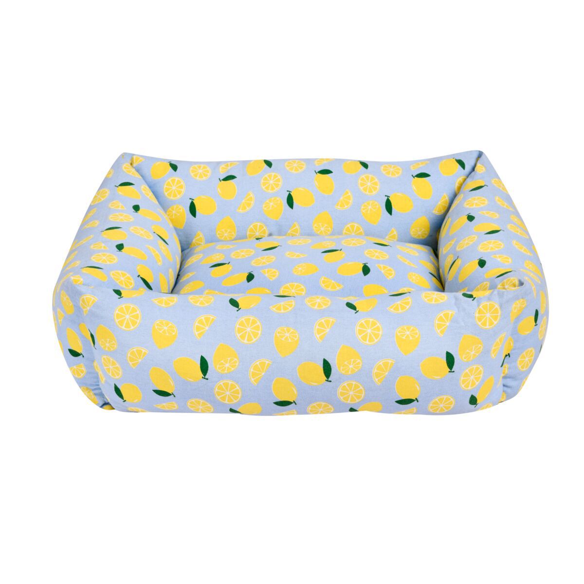 Little&Bigger Juicy Vibes Hundb&auml;dd med Citroner Bl&aring;