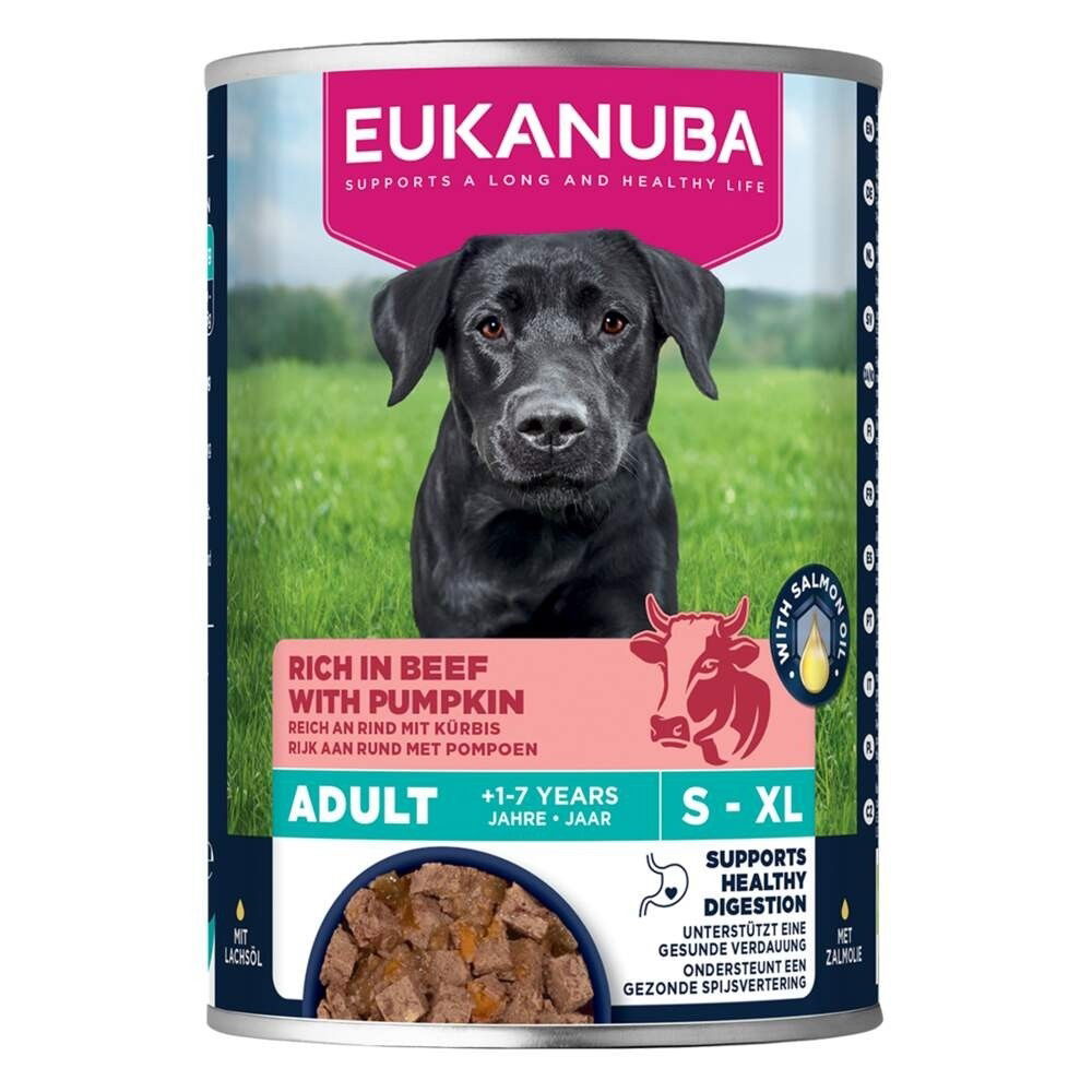 Eukanuba Dog Wet Adult  Beef with Pumpkin 400g