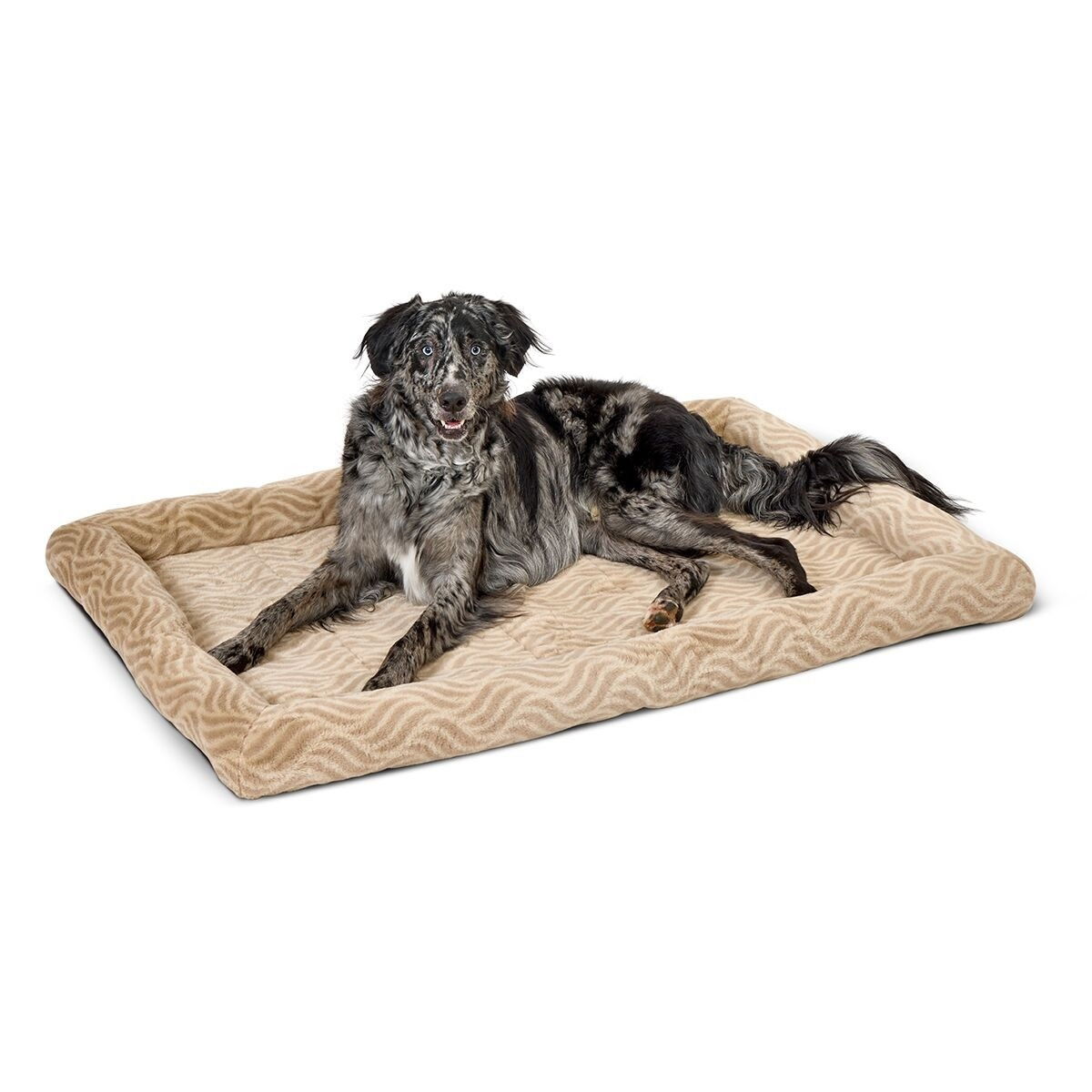 Midwest QuietTime Wave Pet Bed Tan