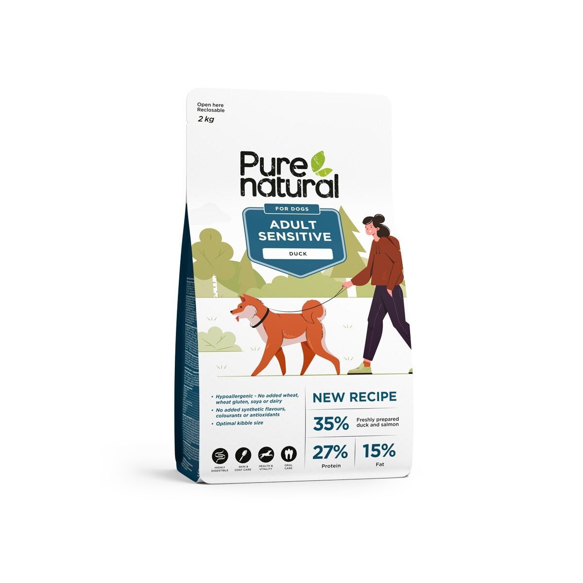 Purenatural Dog Adult Sensitive Duck