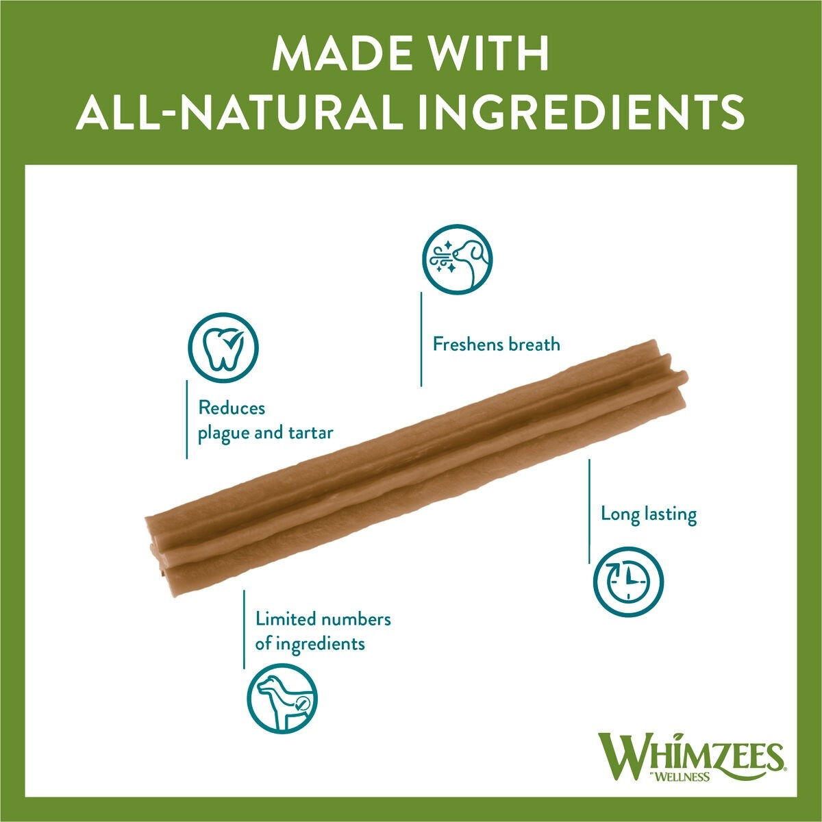 Whimzees Stix M 14pcs Functional chew for dogs