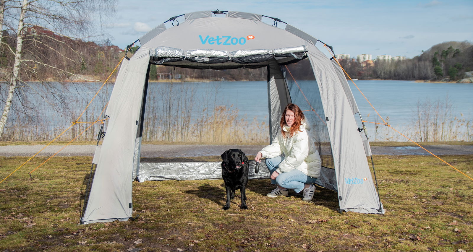 ELPASO tent - VetZoo grey