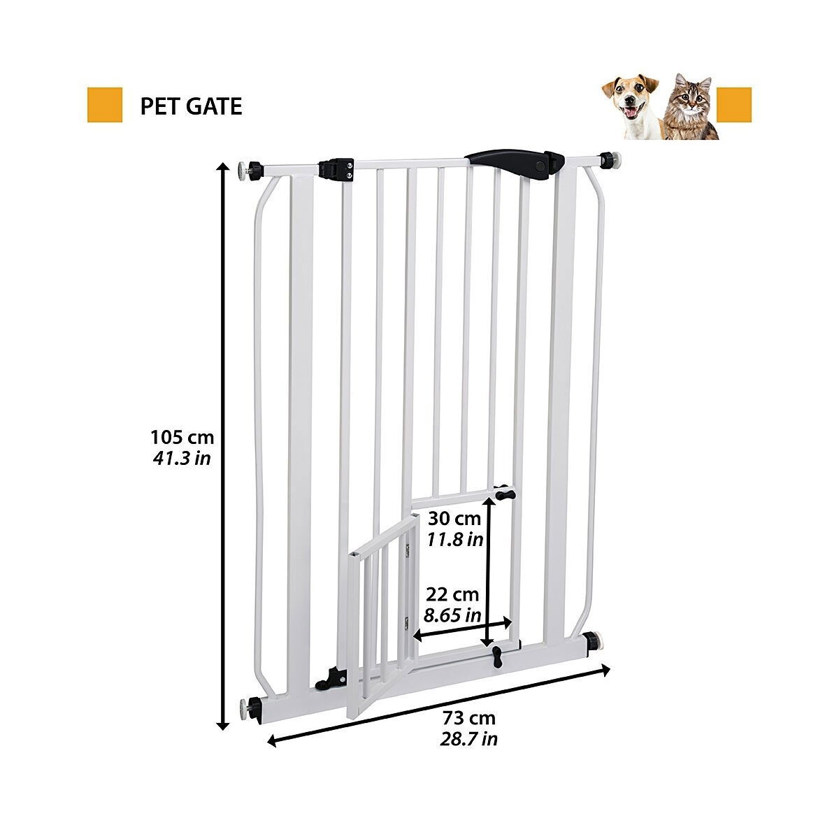 Ferplast Pet gate 105cm