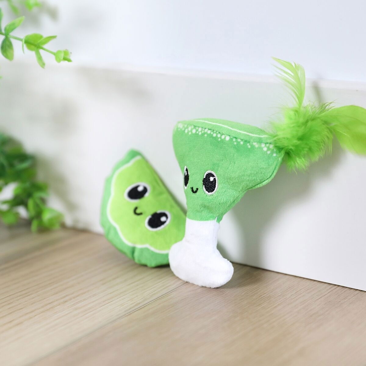 Quirky Kitty MEOWGARITA TIME CATNIP PLUSH