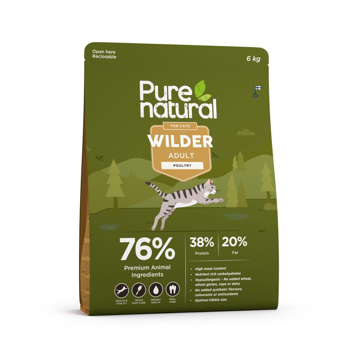 Purenatural Wilder Cat Adult Poultry