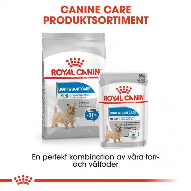 Royal Canin Light Weight Care Mini Adult torrfoder för hund