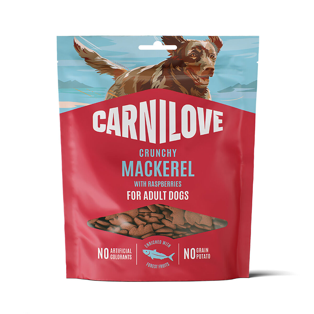 Carnilove Dog Crunchy Snack Mackerel with Raspberries - 200 g