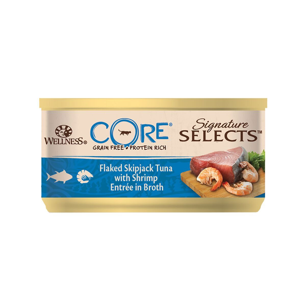 CORE Cat SS Tuna & Shrimp Flaked 79 g