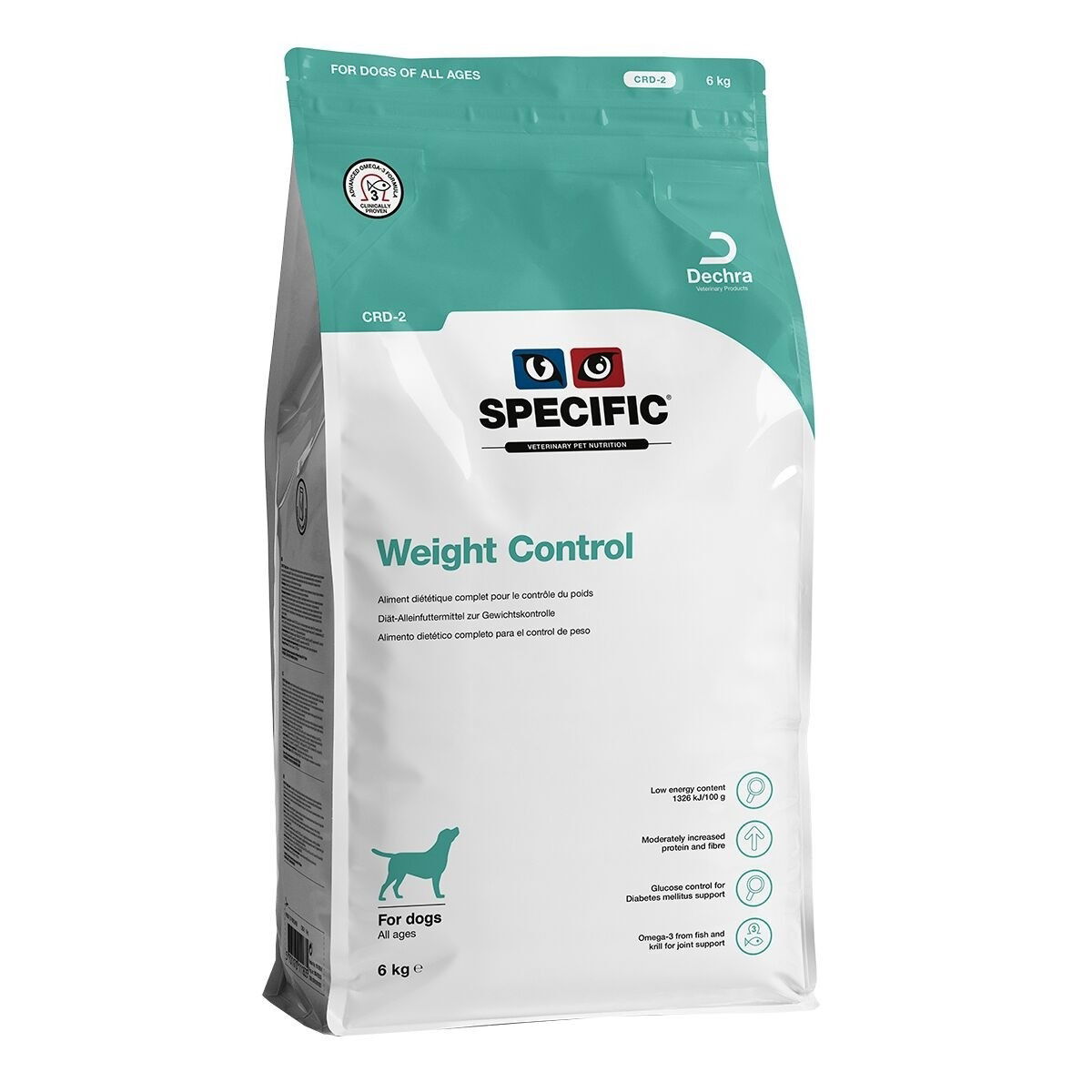 Specific Weight Control CRD-2 | Veterinärfoder - Veterinärfoder till hund - Veterinärfoder för övervikt hos hund | DogStyle
